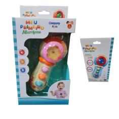 Brinquedo Infantil Criança Meu Primeiro Microfone Educativo - Company 
