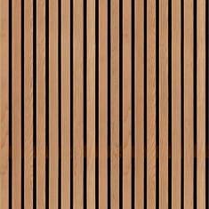 Papel De Parede Adesivo Lavável Ripas De Madeira Clara 10m