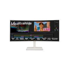 Monitor LG 38WR85QC-W UltraWide Curvo - QHD+, IPS, 144Hz e Thunderbolt