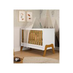 Berço Retro Moveis Peroba Guti 5x1 MDF 