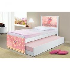 Cama Bicama Juvenil Adesivada Pig
