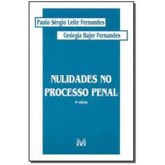 Livro - Nulidades no processo penal - 5 ed./2002