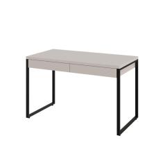 Mesa Kuadra Office 120x60x75cm C-02 Gavetas Branco Chess - Branco Chess -