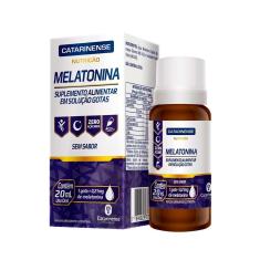 Suplemento Alimentar Melatonina Catarinense Nutrição 0,21mg Sem Sabor 20ml 20ml