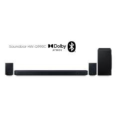 Soundbar Samsung HW-Q990C,Wireless Dolby Atmos, Sincronia Sonora Preto