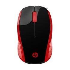 Mouse HP Sem Fio 200 Oman Vermelho - 2HU82AA