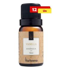 Essência Vanilla 12 X 10ml - Via Aroma
