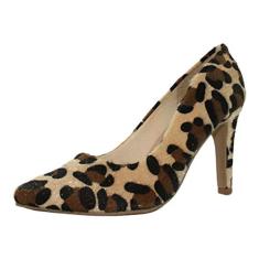 Scarpin Salto Alto 9 Fino Luiza Sobreira Onça Mod. 1059