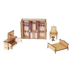 Kit Miniaturas Quarto De Casal K2000