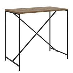 Mesa de Jantar Retangular Steel Quadra Vermont e Preta 60 cm