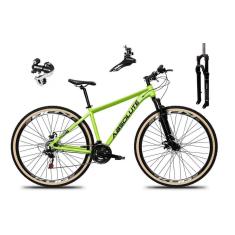 Bicicleta Aro 29 Absolute Nero 5 24v Câmbio Shimano Acera K7 Suspensão Trava Disco Pneus com Faixa-Unissex