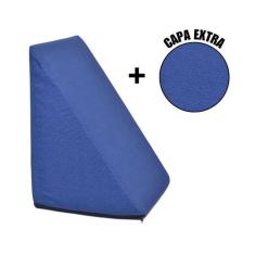 Travesseiro Triangular Encosto Anatômico Espuma Apoio Costas Repouso L