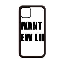 Capa I Want A New Life para iPhone 11 Pro Max para Apple Mobile Case Shell