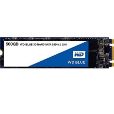 SSD Western Digital Blue 500GB SATA III M.2 2280 3D WDS500G2