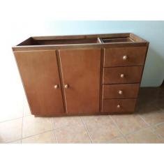 Balcão Pia de Cozinha 1,20 x 85 x 52 - ( Para 1 Cuba ) - Flávio Comérc