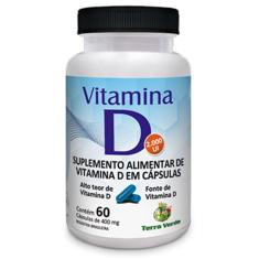 Vitamina D - 60 Cápsulas - Terra Verde