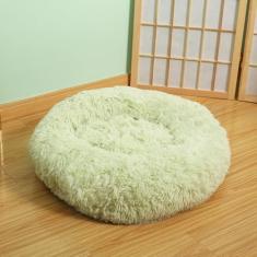 KAIJIE Cama de cachorro para cães extra – Cama lavável para animais de estimação, antiderrapante, redonda e fofa, para cães com 120 cm de diâmetro