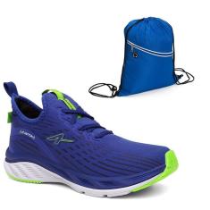 Tênis Masculino Caminhada Academia Corrida Treinos + Mochila Saco Cordão Ubuntu-Masculino