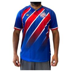 Camisa Bahia Jogo 2 2024 Oficial Esquadrão Volt Tricolor-Masculino