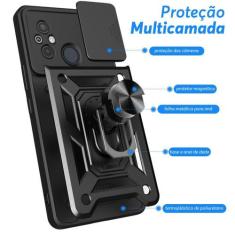 Capa Case Capinha Poco C55 - Protetora Militar Anti Impacto - Chroma T