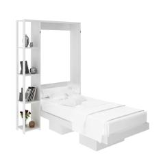 Cama Articulada Solteiro Para Colchão 88 X 188Cm Multimóveis Vcr35033 Branco Branco