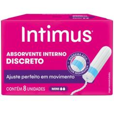 Absorvente Interno Tim Intimus Discreto Mini 8 Unidades
