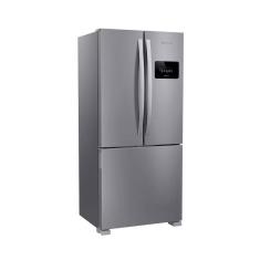Geladeira Brastemp French Door Frost Free Inverter 559L BRO85MK Inox 220V