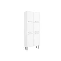 Paneleiro De Cozinha Gourmet 7038 C/ 6 Portas 80cm Branco - Bertolini
