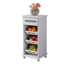 Armario de Cozinha Fruteira Curitiba Arte Moveis - Arte Móveis, Branco