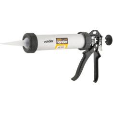Aplicador para silicone tubular 400ml alumínio - Vonder