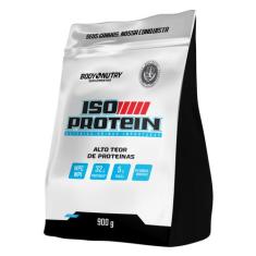 Whey Protein Iso Protein Body Nutry 900g Refil WPC WPI com Colágeno BC