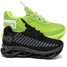 Kit 2 Tênis Infantil Menino Evoltenn Sola Trança Escolar-Masculino