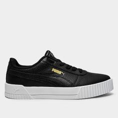 Tênis Couro Puma Carina Lux L BDP Feminino-Feminino