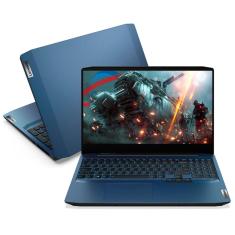Notebook Gamer Lenovo - Tela 15.6 Full HD - Intel i7, 32GB, SSD 512GB, GeForce GTX 1650, Windows 10