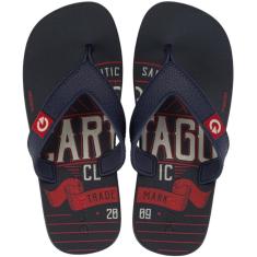 Chinelo Dedo Casual Infantil Cartago 10808-Masculino