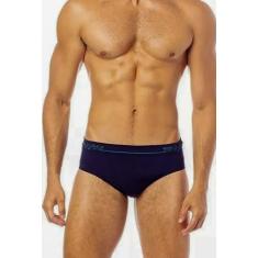 Cueca Slip Microfibra Sem Costura Trifil, Azul, P