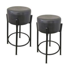 Kit 2 Banquetas para Cozinha Balcão Bistrô Bancada Dre Média - MM DECO