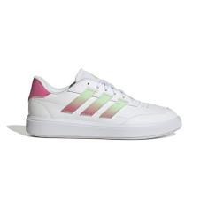 Tênis Adidas Courtblock Branco Rosa e Verde - Feminino - 38 - Branco