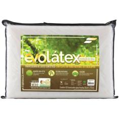 Travesseiro Fibrasca Látex Sintético 50x70x11, 1