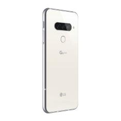 Smartphone lg g8s thinq branco tela 6.2 oled 128gb 6gb de ram camera tripla 12mp 13mp e 12mp