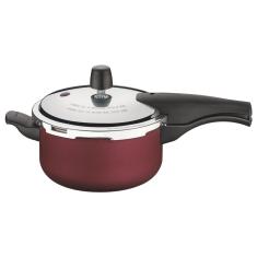 Panela de Pressão 3 L Tramontina Vancouver com Fechamento Externo Revestimento Antiaderente Starflon T1 e Tampa Polida 