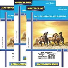 PAPEL PHOTO ADESIVO 130G A4 10008 / 20FL / MASTERPRINT