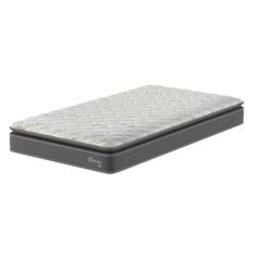 Colchão Solteiro de Espuma D40 Classic Alto Suporte (24x108x198) Cinza