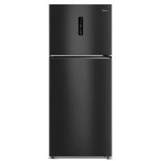 Geladeira Frost Free Midea Duplex 411L cor preta com desodorizador Active-C Fresh