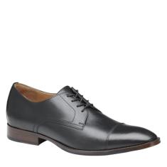 Johnston & Murphy Sapato Oxford masculino Richland, Grão integral preto, 39