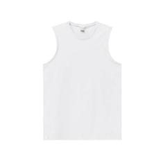 Camiseta Regata Masculina Malwee (1000004421) Algodão, Branco, GG