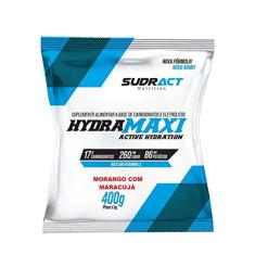 Sudract Hydramaxi Isotônico Em Pó - 400G Refil Morango Com Maracujá - Nutrition