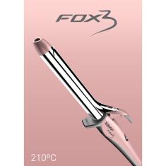 Modelador De Cabelo Taiff - Fox 3 Rose 1 Polegada 25mm 210°c Bivolt