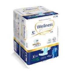 Fralda Geriátrica Wellness Premium Unit G com 8 unidades