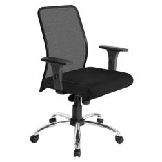 Cadeira Diretor Galaxy Giratória Plus Base Cromada